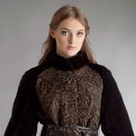 Особую шикарность афганскому каракулю придает необычайный блеск