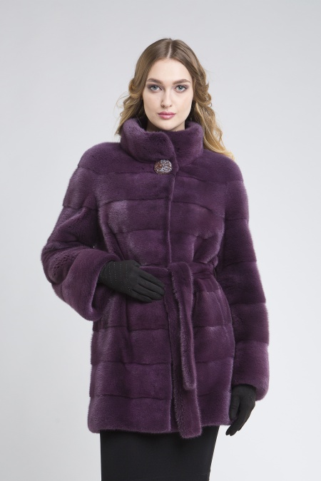 Жакеты из цветной норки