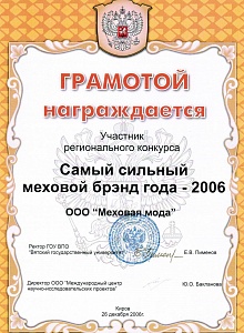 сильный меховой бренд