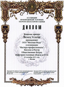 венец успеха 2011